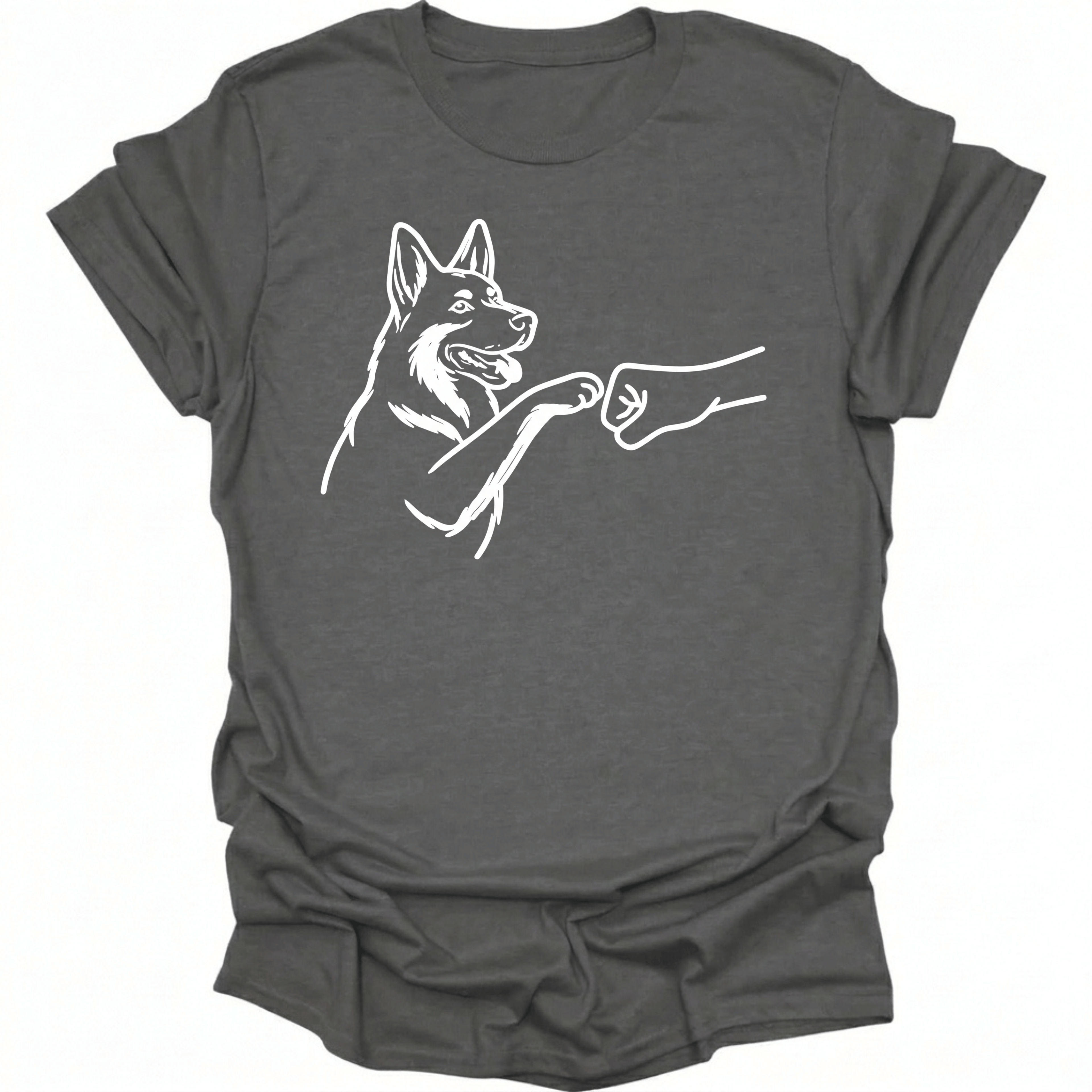 German Shepherd Punch Hand