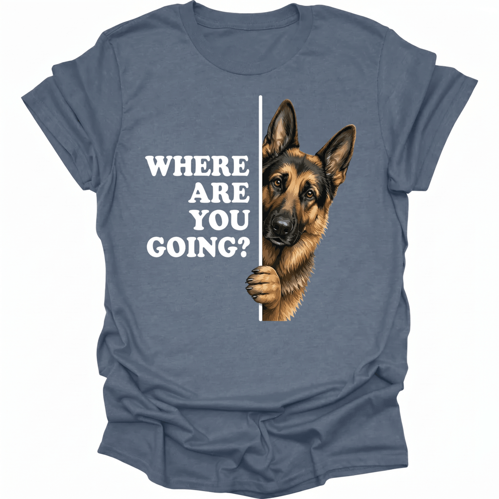 Where Are You Going? German Shepherd